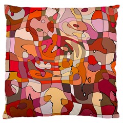 Abstract Abstraction Pattern Moder Large Cushion Case (one Side) by Amaryn4rt