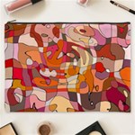 Abstract Abstraction Pattern Moder Cosmetic Bag (XXXL)  Front