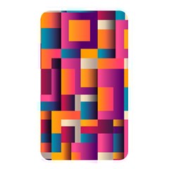 Abstract Background Geometry Blocks Memory Card Reader by Amaryn4rt