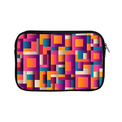 Abstract Background Geometry Blocks Apple Ipad Mini Zipper Cases by Amaryn4rt