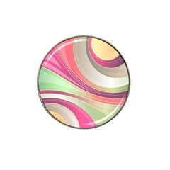 Abstract Colorful Background Wavy Hat Clip Ball Marker (10 Pack) by Amaryn4rt