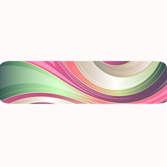 Abstract Colorful Background Wavy Large Bar Mats by Amaryn4rt