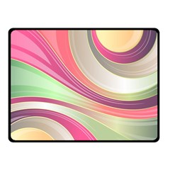 Abstract Colorful Background Wavy Fleece Blanket (small) by Amaryn4rt