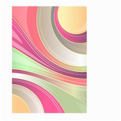 Abstract Colorful Background Wavy Large Garden Flag (two Sides) by Amaryn4rt