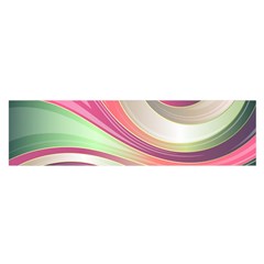 Abstract Colorful Background Wavy Satin Scarf (oblong)