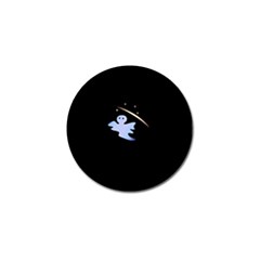 Ghost Night Night Sky Small Sweet Golf Ball Marker by Amaryn4rt