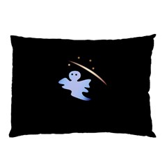 Ghost Night Night Sky Small Sweet Pillow Case by Amaryn4rt