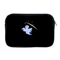 Ghost Night Night Sky Small Sweet Apple Macbook Pro 17  Zipper Case by Amaryn4rt