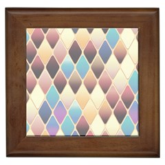 Abstract Colorful Background Tile Framed Tiles by Amaryn4rt