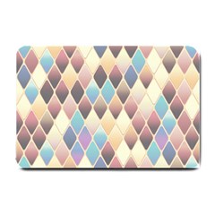 Abstract Colorful Background Tile Small Doormat  by Amaryn4rt