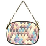 Abstract Colorful Background Tile Chain Purses (Two Sides)  Front