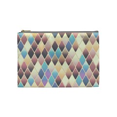 Abstract Colorful Background Tile Cosmetic Bag (medium)  by Amaryn4rt