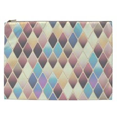 Abstract Colorful Background Tile Cosmetic Bag (xxl)  by Amaryn4rt