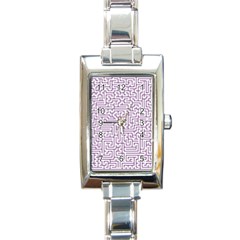 Maze Lost Confusing Puzzle Rectangle Italian Charm Watch by Amaryn4rt