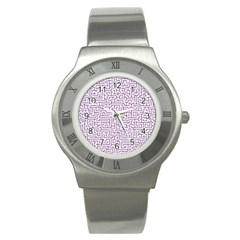 Maze Lost Confusing Puzzle Stainless Steel Watch by Amaryn4rt