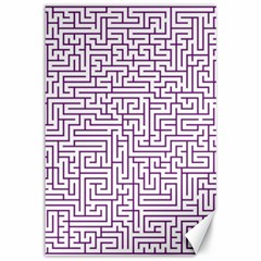 Maze Lost Confusing Puzzle Canvas 12  X 18   by Amaryn4rt