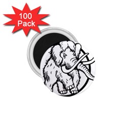 Mammoth Elephant Strong 1 75  Magnets (100 Pack) 