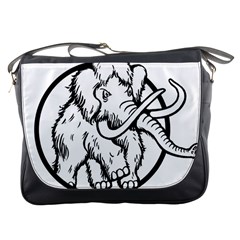 Mammoth Elephant Strong Messenger Bags by Amaryn4rt