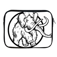 Mammoth Elephant Strong Apple Ipad 2/3/4 Zipper Cases