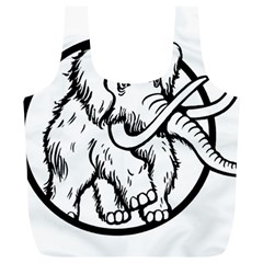 Mammoth Elephant Strong Full Print Recycle Bags (l)  by Amaryn4rt