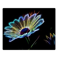 Flower Pattern Design Abstract Background Double Sided Flano Blanket (large) 