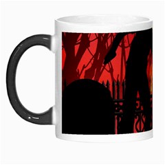 Horror Zombie Ghosts Creepy Morph Mugs by Amaryn4rt