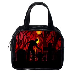 Horror Zombie Ghosts Creepy Classic Handbags (one Side) by Amaryn4rt