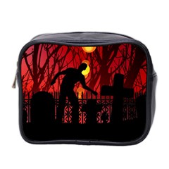 Horror Zombie Ghosts Creepy Mini Toiletries Bag 2-side by Amaryn4rt