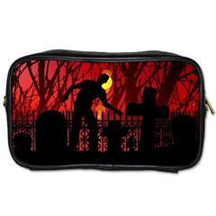 Horror Zombie Ghosts Creepy Toiletries Bags 2-side by Amaryn4rt