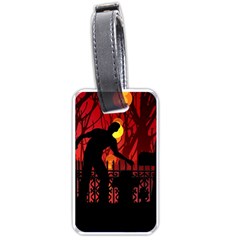 Horror Zombie Ghosts Creepy Luggage Tags (one Side) 