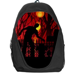 Horror Zombie Ghosts Creepy Backpack Bag