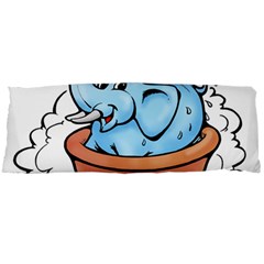 Elephant Bad Shower Body Pillow Case Dakimakura (two Sides) by Amaryn4rt