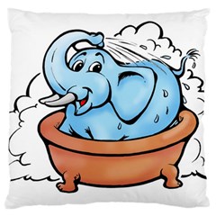 Elephant Bad Shower Standard Flano Cushion Case (two Sides) by Amaryn4rt