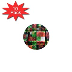 Paper Background Color Graphics 1  Mini Magnet (10 pack) 