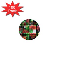 Paper Background Color Graphics 1  Mini Buttons (100 Pack)  by Amaryn4rt