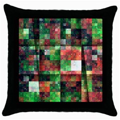 Paper Background Color Graphics Throw Pillow Case (Black)