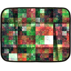 Paper Background Color Graphics Double Sided Fleece Blanket (mini)  by Amaryn4rt