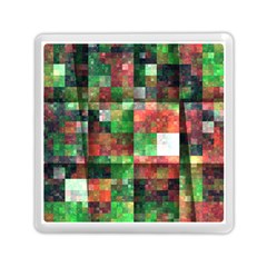 Paper Background Color Graphics Memory Card Reader (square)  by Amaryn4rt