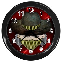 Illustration Drawing Vector Color Wall Clocks (black) by Amaryn4rt