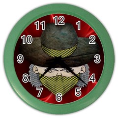 Illustration Drawing Vector Color Color Wall Clocks by Amaryn4rt