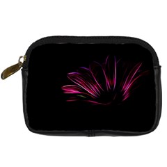 Purple Flower Pattern Design Abstract Background Digital Camera Cases