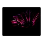 Purple Flower Pattern Design Abstract Background Double Sided Flano Blanket (Mini)  35 x27  Blanket Front