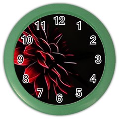 Pattern Design Abstract Background Color Wall Clocks by Amaryn4rt