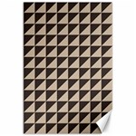 Brown Triangles Background Pattern  Canvas 20  x 30   19.62 x28.9  Canvas - 1