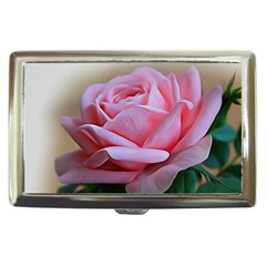 Rose Pink Flowers Pink Saturday Cigarette Money Cases by Amaryn4rt