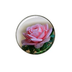 Rose Pink Flowers Pink Saturday Hat Clip Ball Marker (4 Pack) by Amaryn4rt