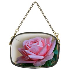 Rose Pink Flowers Pink Saturday Chain Purses (two Sides)  by Amaryn4rt