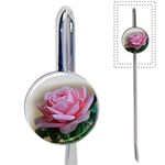 Rose Pink Flowers Pink Saturday Book Mark Front