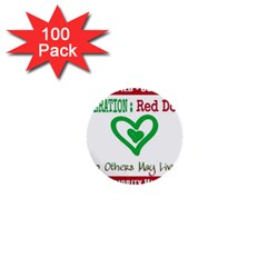 Oprd1 1  Mini Buttons (100 Pack)  by OperationRedDog