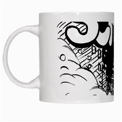 Snow Removal Winter Word White Mugs by Amaryn4rt